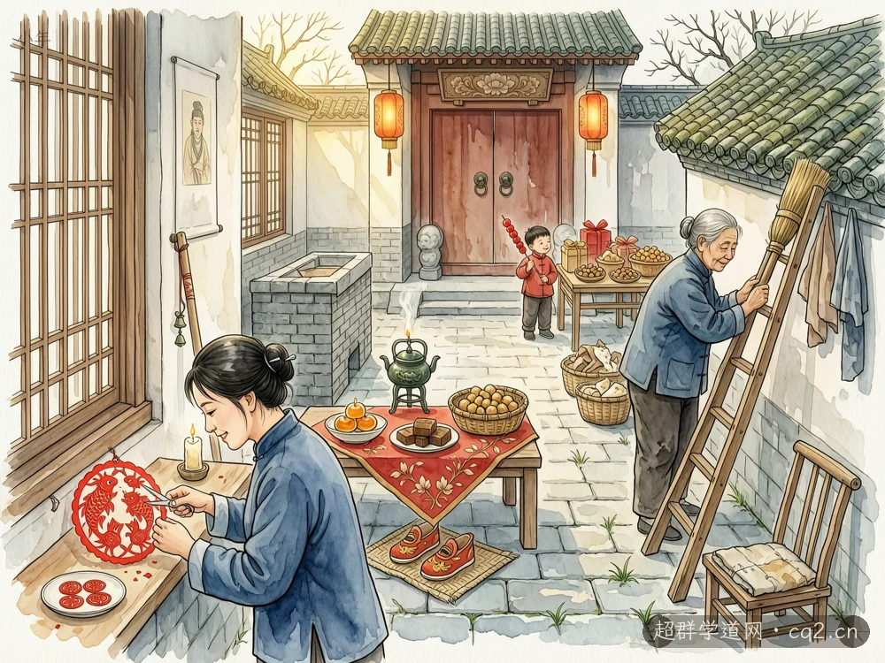 小年（AI 生成意境插图）