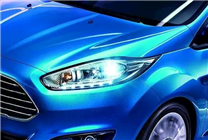 福特发布投射大灯新技术：车灯可显示天气预报、车速信息