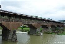 中国最长木拱廊桥遭焚毁坍塌 始建于北宋：网友直呼可惜 纷纷晒昔日靓照